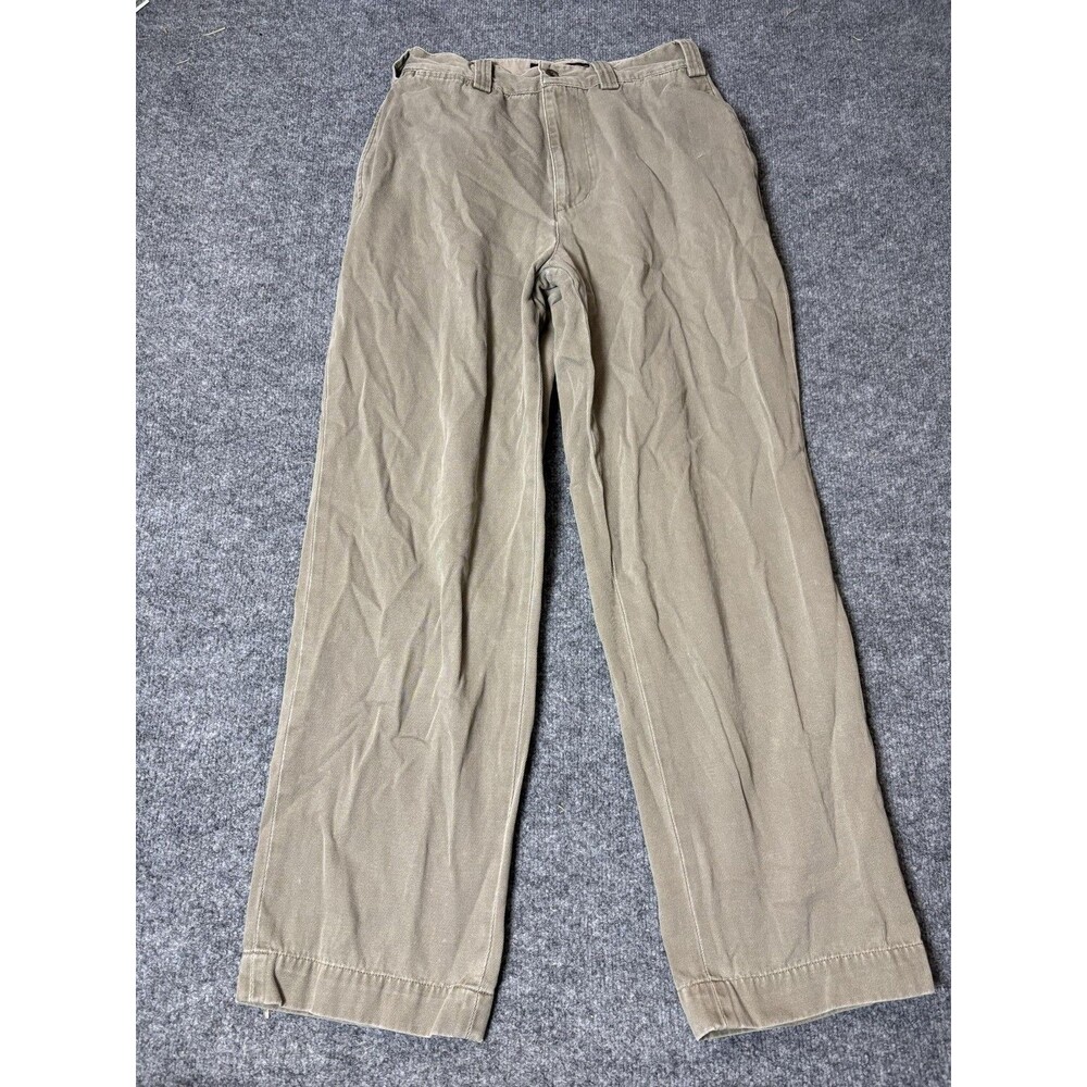 Abercrombie & Fitch Chino Pants Mens 31x32 Beige Regular Fit Cotton Casual